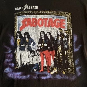 Camiseta Oficial Black Sabbath Sabotage Distressed, Talla Mediana - Imagen 1 de 7