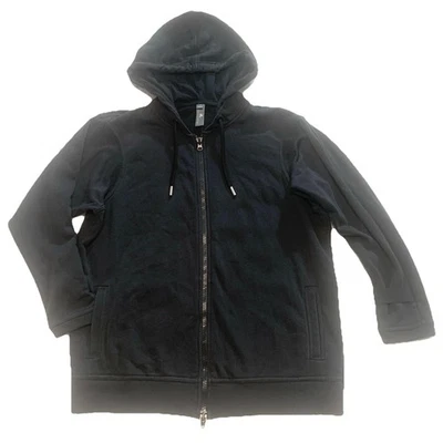 Sudadera con capucha negra ADIDAS STELLA MCCARTNEY grande ESSENTIAL cremallera completa Foto 1 de 4