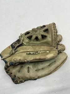 Guanto da baseball vintage Nesco TS-14CR 11" RHT blu Taiwan RARO tessitura - Foto 1 di 10