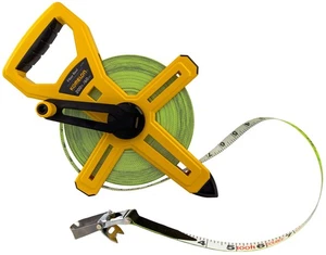 6622IM Fiber Reel Long Open Reel Tape Measure Inch/Metric Scale with Double N... - Bild 1 von 1