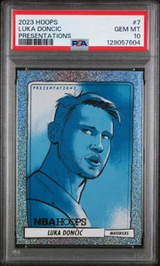 2023 Panini NBA Hoops Luka Doncic #7 Presentations Dallas Mavericks PSA 10 - Bild 1 von 2