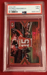 Panini XR X-PLOITS 2022 #XP3 PATRICK MAHOMES II X-PLOITS PSA 9 - Imagen 1 de 10