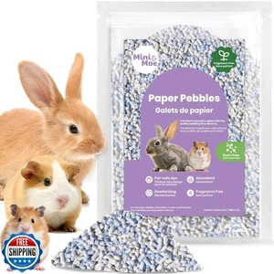 miniandmoe Hamster Bedding Guinea Pig Bedding Paper Pellet Bedding: Odor Cont - Picture 1 of 5