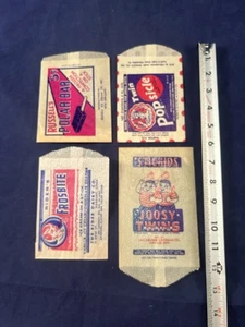 Lote De Cuatro (4) Bolsas De Helado Diferentes Años 1920 – 1960 "Nuevo Stock Antiguo" - Imagen 1 de 14