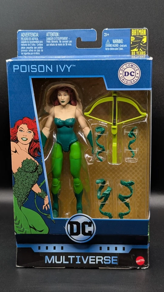Poison Ivy DC Multiverse Batman 80 Years Action Figure Mattel 2019 Gfl13