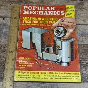 Vintage Popular Mechanics Magazine April 1967 Astronauts Vacation Cabins DIY - Picture 1 of 2