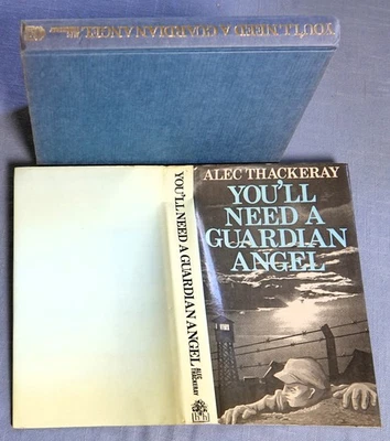 YOU'LL NEED A GUARDIAN ANGEL BY ALEC THACKERAY HC/DJ 1979 1st Ed - Image 1 of 4
