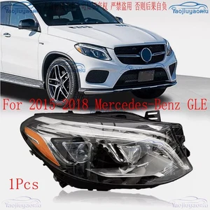 Full LED Headlight Headlamp Right Passenger Side For 2015-2018 Mercedes-Benz GLE - Imagen 1 de 6