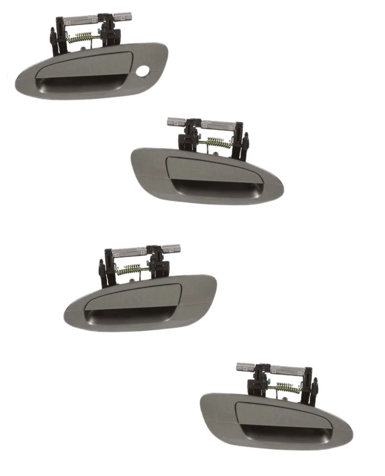 Juego de manijas de puerta exterior exterior de 4 piezas HEAVY DUTY KY2 para Nissan Altima 2002-2006 Foto 1 de 1