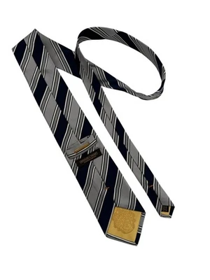 Corbata DONALD J. TRUMP Vintage Barra de Oro Signature Coll. 100% SEDA Hombre 59X3.5" Foto 1 de 4