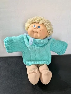 Cabbage Patch Doll Boy Vintage 1982 Excellent Condition *IN RARE COLORS* - Foto 1 di 7