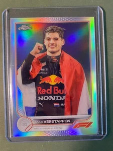2022 Topps Chrome Max Verstappen IV Image Variation Refractor Oracle Red Bull 1 - Picture 1 of 2