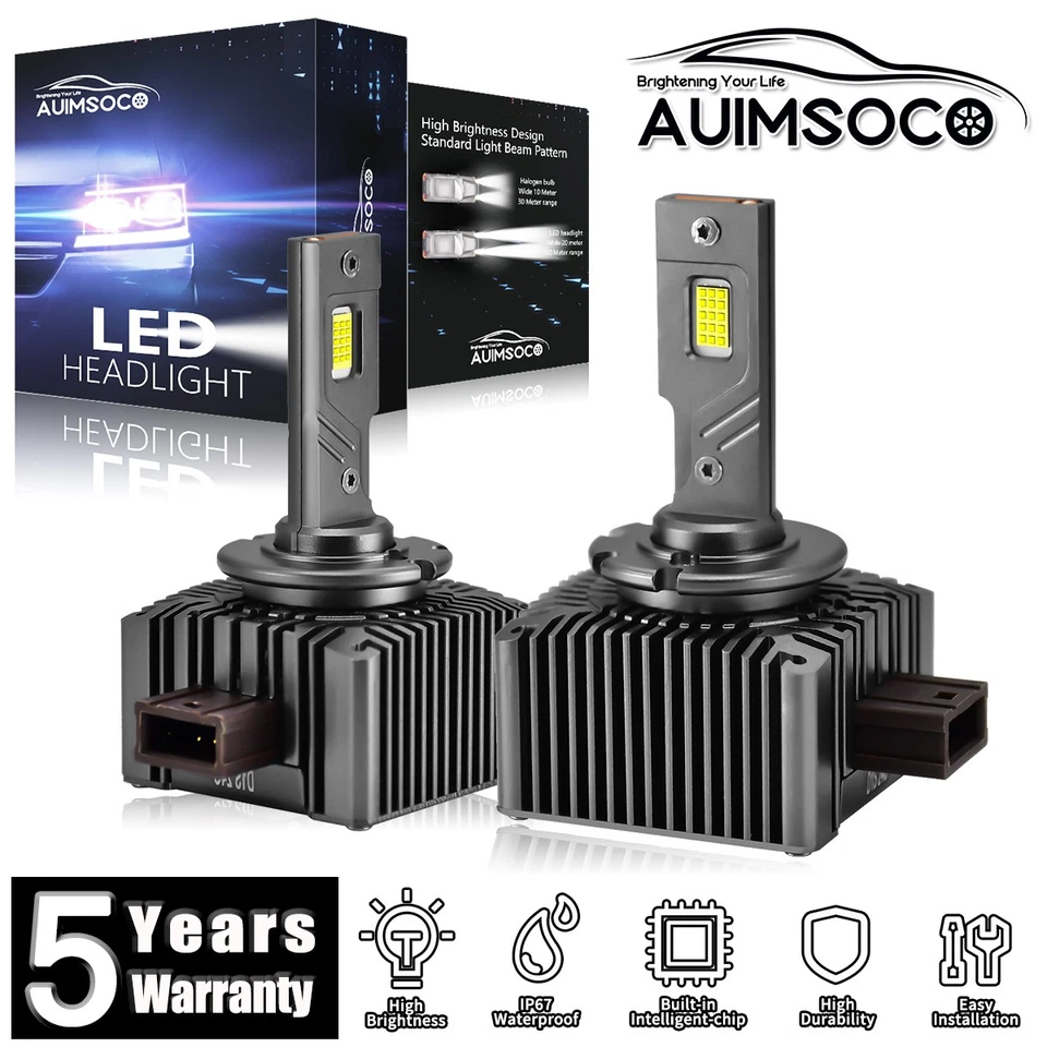 Faro LED brillante bombillas de haz alto/bajo 36000LM para BMW M6 Gran Coupé 2014-2015 Foto 1 de 4