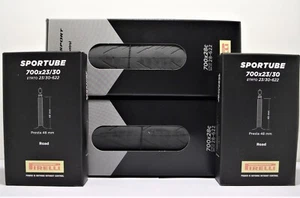 Reifen Pirelli P7 Sport 28x622 Faltreifen + Schlauch Pirelli 23-30x622 SV - Bild 1 von 3