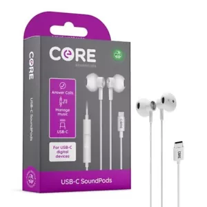 Core Essentials White USB-C SoundPods - Picture 1 of 4