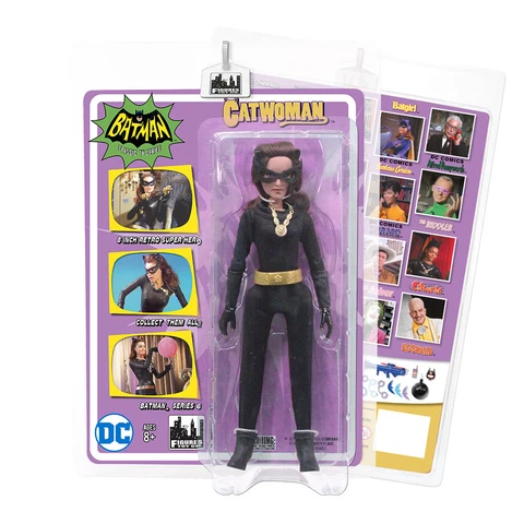 Batman 66 Classic TV Show Retro Style 8 Inch Figures Series 6: Catwoman (Julie) Cover