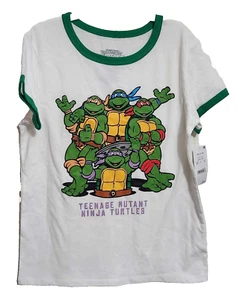 Teenage Mutant Ninja Turtles Graphic Print Boys XL 14-16 Short-Sleeve T-Shirt - Picture 1 of 4