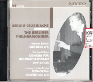 BRAHMS - SYMPHONY NO 4 ETC - BERLIN PHILHAMONIC - CELIBIDACHE - 1945-6 - Picture 1 of 2