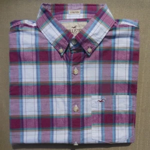 HOLLISTER GUYS CLASSIC SHIRTS all sizes NWT green red blue white orange purple - Picture 1 of 38