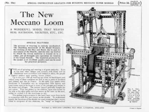 Costruzioni Meccano Supermodels 16A Loom  DVD - Afbeelding 1 van 1
