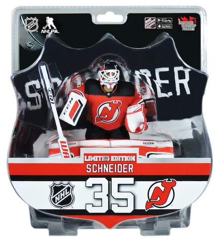 Cory Schneider New Jersey Devils Imports Dragon Figure NIB NHL Hockey Goalie Cover