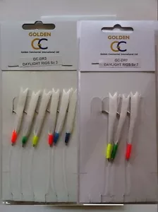 Señuelo DAYLIGHT Rigs 3 ganchos o 6 ganchos talla 7/0,3/0 plataformas de pesca de caballa marina - Imagen 1 de 11