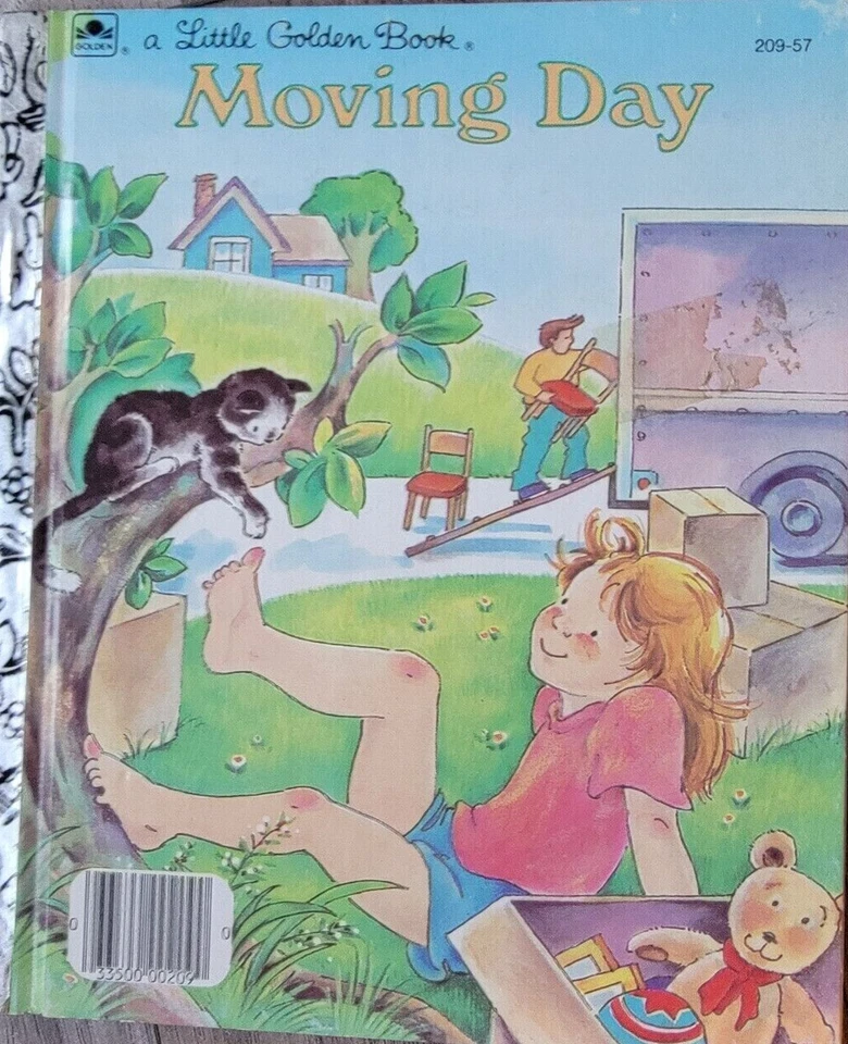 Moving Day 209-57 A Little Golden Book  Edition 1984 - Image 1 of 1