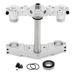 6 DEGRÉ RATISSÉ Tés de fourche Triple Tree pour Honda GL1800 01-17 Goldwing 1800 - Photo 1/12