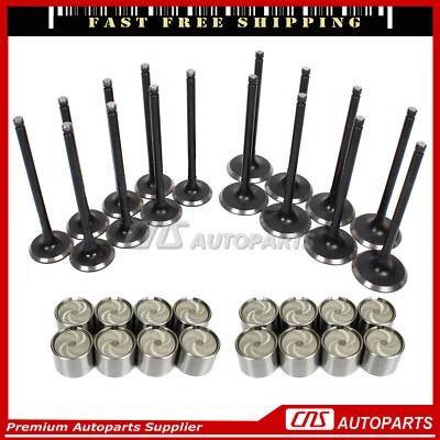 INTAKE EXHAUST VALVE KIT w/ Lifters Fits 94-04 Toyota 2.7L DOHC Foto 1 de 4