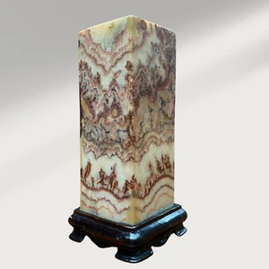 1600Gr RARE FANTASTIC Chinese Dendritic Limestone Picture Stone Guohua - Picture 1 of 10