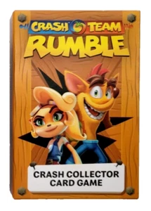 McDonald's 2024 Crash Bandicoot Team Rumble CRASH COLLECTOR CARD GAME Happy Meal - Bild 1 von 2