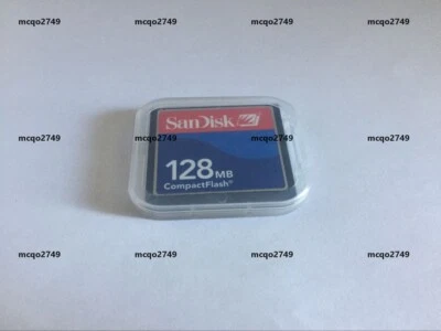 Sandisk  128MB  Compact Flash Card 128MB CF Memory card SDCFJ/SDCFB - Image 1 of 2