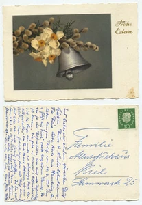 18555 - Glocke - Frohe Ostern - alte Ansichtskarte, ungestempelt - Picture 1 of 1