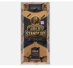 2024 Gold Standard Football Hobby Box Sealed Panini NFL Jayden Daniels Rookie - Picture 1 of 1