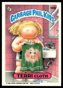 Müll Eimer Kinder Serie 5 #169b Terri Tuch NM - Bild 1 von 2