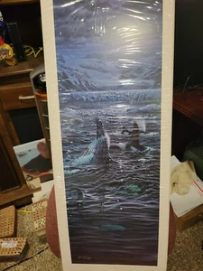 Ed Tussey "Sea Wolves" Limited Print - Picture 1 of 6