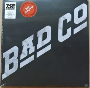 BAD COMPANY Self-titled LP Ltd 75th Atlantic Anniv Clear Vinyl Sealed - Picture 1 of 2
