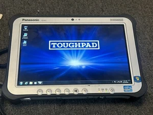 Panasonic Toughpad FZ-G1  i5-3437U 1.9GHz, 4GB, 128 GB SSD Lot Of 2- No Chargers - Picture 1 of 11