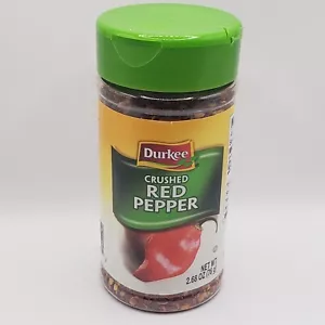 Durkee Crushed Red Pepper Seasoning Spice Shaker Bottle 2.68 Oz EXP 09/27 - Picture 1 of 4