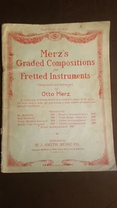 Otto Merz's Graded Compositions for Fretted Instruments Paperback 1925 - Picture 1 of 4