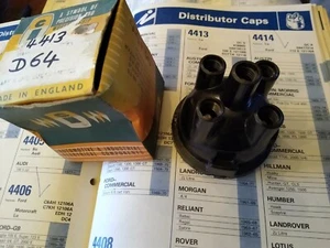 DISTRIBUTOR CAP - AUSTIN A70 A90 / FORD CLASSIC CAPRI / CORTINA MK1 / ZEPHYR MK3 - Picture 1 of 6