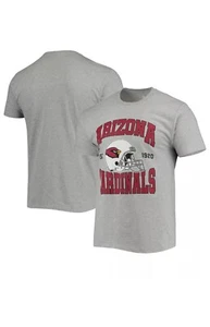 T-Shirt Arizona Cardinals Junk Food Helm - beheizt grau (S) - Bild 1 von 3