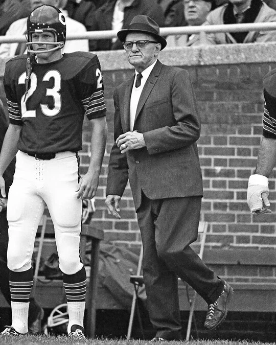 Chicago Bears GEORGE HALAS at Wrigley Field Glossy 8x10 Photo Print Poster - Image 1 of 1
