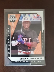 Elian Cortorreal 2021 Panini Elite Edizione Extra #d 649/999 #174 Atlanta Braves - Foto 1 di 2
