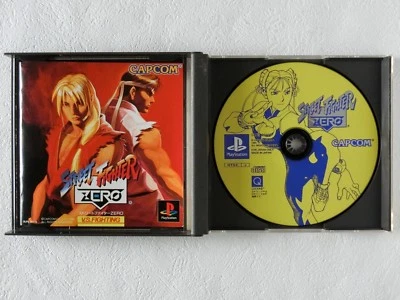 Street Fighter Zero V.S. FIGHTING PS1 CAPCOM Sony Playstation From Japan - Image 1 of 4