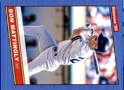 2020 Donruss Retro Card #216 Don Mattingly  - Image 1 of 2