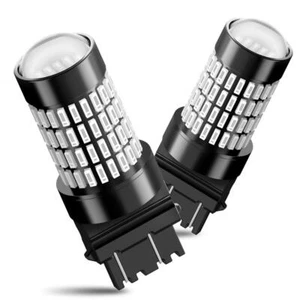 AUXITO 3157 3156 Luz de freno trasera LED bombillas súper rojas 2800LM brillante NUEVO - Imagen 1 de 28