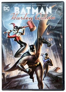 2017 Batman & Harley Quinn DVD DC Universe Original Animated Movie SH1F - Picture 1 of 1