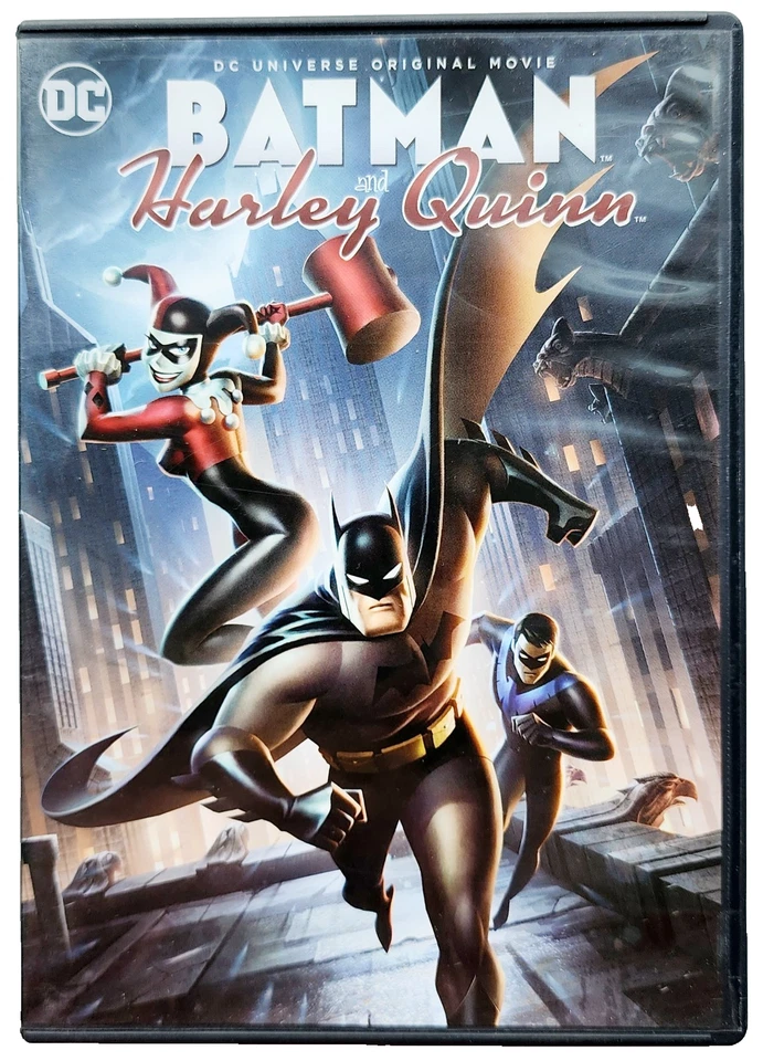 2017 Batman & Harley Quinn DVD DC Universe Original Animated Movie SH1F - Image 1 of 1