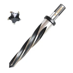 7/8” Bridge Construction Reamer Drill Bit, M2 HSS Taper Chucking Reamer for S... - Picture 1 of 7